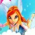 Menina Winx nas Nuvens