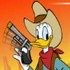 Pato Donald Cowboy aos Tiros